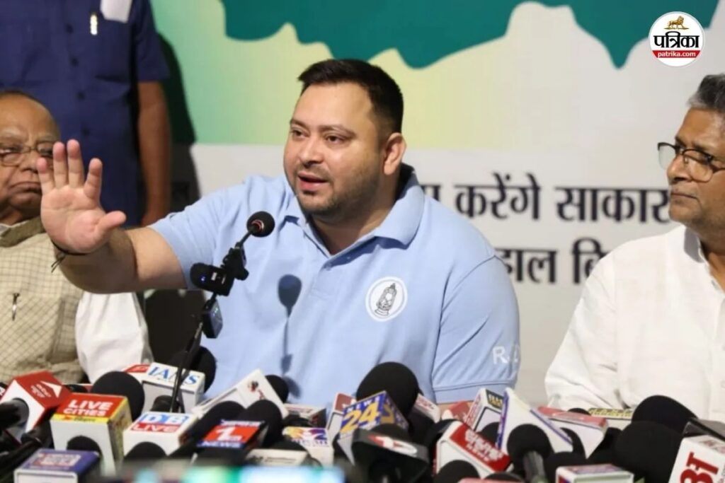 ‘सम्राट चौधरी तो अंगूठा छाप मुख्यमंत्री हैं’, टेंडर घोटाले पर तेजस्वी यादव का हमला, बोले- CMO तक जुड़े हैं तार