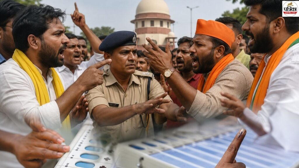 बांकीपुर में वोटिंग के बीच BJP-जन सुराज में सियासी संग्राम, कई बूथों पर दिनभर होती रही भिड़ंत